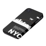 New York City Poster Black iPhone 4 Cover