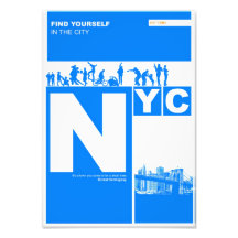 New York City Poster Photographic Print