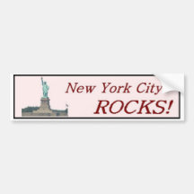 New York City Rocks! Bumper Stickers