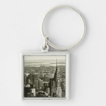 New York City Skyline Key Chains
