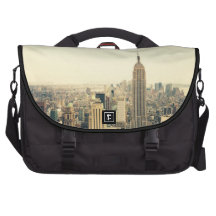 New York City Skyline Laptop Messenger Bag