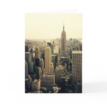 New York City Skyline Midtown Cards