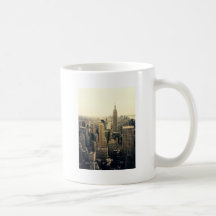 New York City Skyline Midtown Coffee Mugs