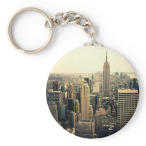 New York City Skyline Midtown Keychains