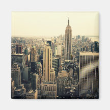 New York City Skyline Midtown Refrigerator Magnets