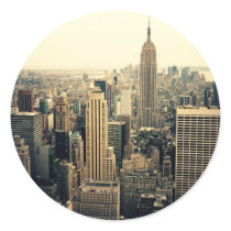 New York City Skyline Midtown Stickers
