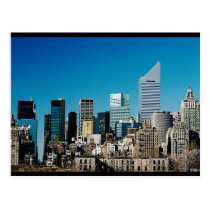 New York City Skyline postcards