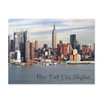 New York City Skyline Postcard