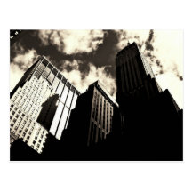 New York City Skyscrapers Postcard