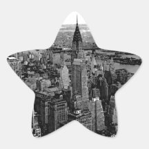 New York City Star Stickers