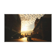 New York City - Streets of Gold Stretched Canvas Prints