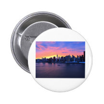 New York City Sunset Pin