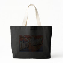 New York City Vintage Travel Canvas Bags
