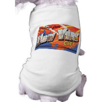New York City Vintage Travel Dog Clothes