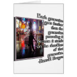 NEW YORK CITY W/ REAGAN QUOTE - GENERATIONS GREETING CARD