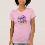 New York colorized T-shirt