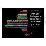 New York - Customize card how you want it