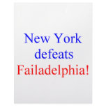 New York defeats Failadelphia! Customized Letterhead