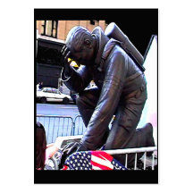 New York Fireman Art 2009~1 jGibney Trading Card Business Card Templates