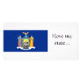New York Flag Picture Card