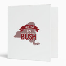 NEW YORK FOR BUSH -.png Vinyl Binder