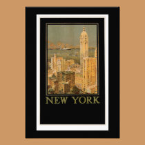 New York from Glasgow by the Anchor Line invitations