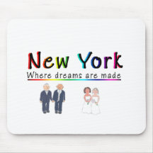 New York Gay Marriage Mousepads