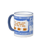 New York Greek Diner Motif Coffee Mug