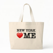 New York Heart ME Tote Bags