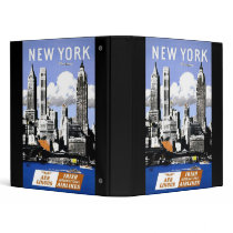 New York Irish International Airlines 3 Ring Binders