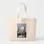 New York Irish International Airlines Canvas Bag
