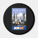 New York Irish International Airlines Refrigerator Magnets