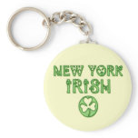 New York Irish Keychain