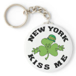 New York Irish Kiss Me Gift keychains