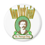 New york Irish St Pattys day Parade magnets