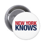 New York Knows Pin