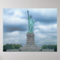 New York Lady Liberty Print