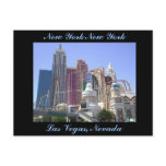 New York New York Hotel and Casino Post Card
