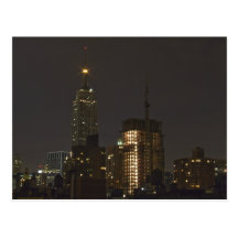 New York Nightlife Postcard