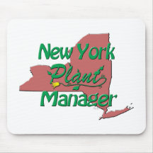 New York Plant Manager Mousepads