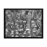 New York Postcard Cityscape New York Souvenir Card