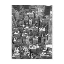 New York Postcard Cityscape New York Souvenir Card