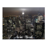 New York Postcard Cityscape New York Souvenir Card