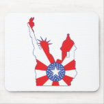 new york puerto rico symbol merged mousepad