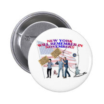 New York - Return Congress to the People! Button