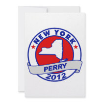New York Rick Perry Custom Invites