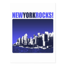 New York Rocks! Postcards