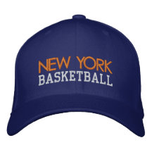 NEW YORK Royal Blue Basketball Cap Baseball Cap