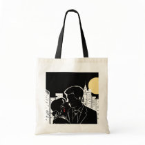 New York Skyline Silhouette Tote Bag