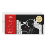 New York Skyline Silhouette photo cards
